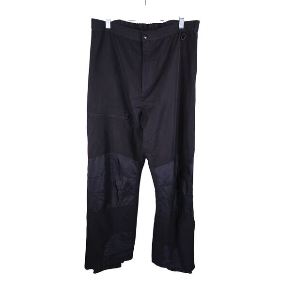 Suisse Sport Black Ski Snowboard Zippered Pockets Fullside Men's Pants L - Picture 1 of 4
